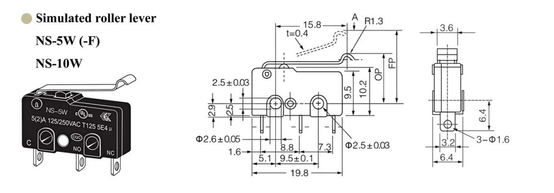 leva a rullo simulata