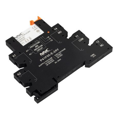 Relè elettromagnetico da 6,2 mm compatto 1CO contatto NNC41