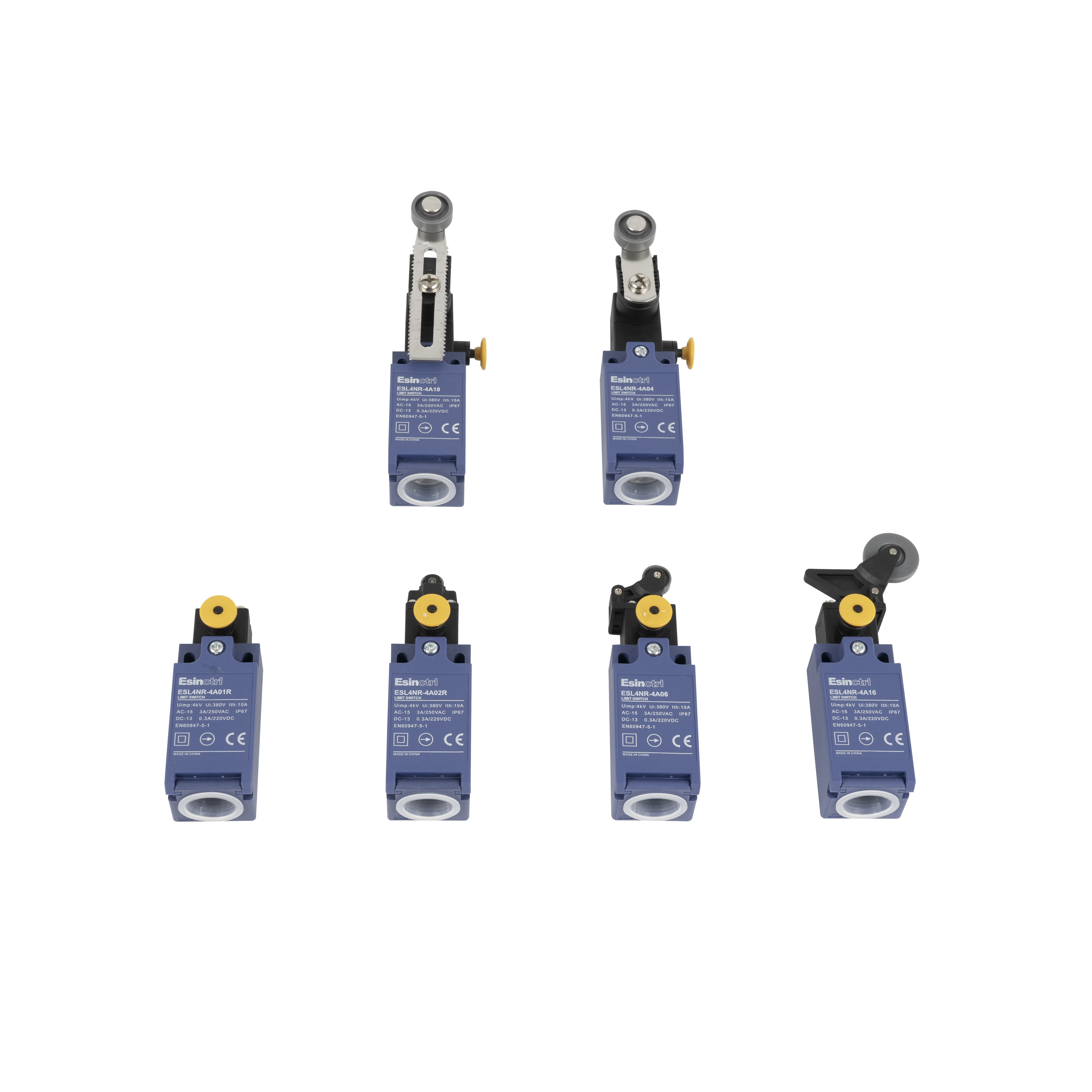 Sicurezza tra pull-reset con interruttore di limite di carico alto 250VAC 10A