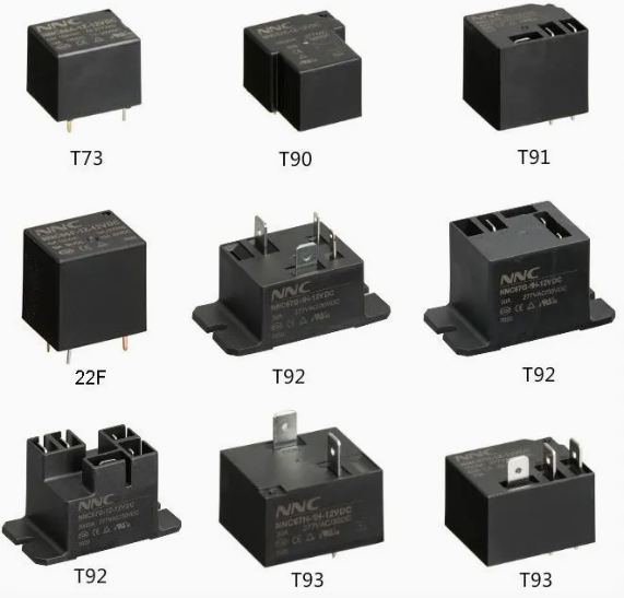Relè PCB ad alta affidabilità elettromagnetica NNC66F (22F) con 4 o 5 pin