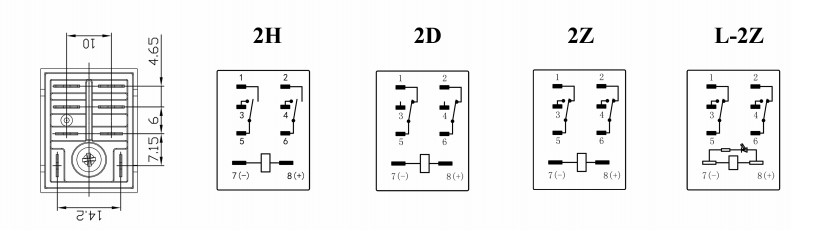 rel&egrave; ad alta potenza sigillato