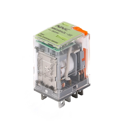 Con fermo metallico e pulsante di prova bloccabile COMPUTINE CORRENTE MAX a 12A LY2