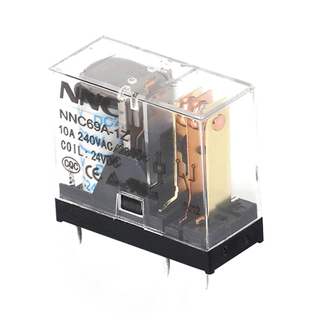 Relè elettromagnetico miniaturizzato ad alta potenza con pin pinch da 3,5 mm/5 mm